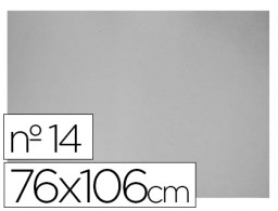 Hoja cartón gris nº 14 76x106cm. 1,4mm.